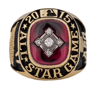 2015 MLB All-Star Game Ring American League Version Personally Owned By Lloyd McClendon (McClendon LOA)